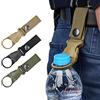 Heanvmyss Fibbie per Bottiglia d'Acqua,3 Pezzi Clip Porta Bottiglia d'Acqua,Porta Bottiglie da Esterno con Clip per Cintura,Moschettoni per Bottiglie per Trekking,Escursione,Viaggio(3 Colori)