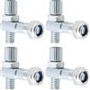 LT Easiyl 4 Pezzi M6 Regolatore Del Cavo Di Trazione Laterale Per Pinza Freno Weldtite Per Bici Da Strada E Mountain Bike