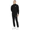 Puma 4063697380301 Clean Sweat Suit FL Tuta Sportiva, Puma Black, S