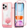 Feyten Cover per iPhone XS/iPhone X 5,8 Pollici [con Vetro Temperato], [Aggiornato] Custodia Gomma Gel Silicio Liquido con Fodera Microfibra Morbida Caso Silicone Sottile Protettiva Cover (Bianca
