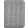 HAISHANG Tappetino Scolapiatti in Silicone 40,1x30,5 cm, Sgocciolatoio da Cucina per Lavello,Tappetino Antiscivolo Resistente al Calore per Asciugatura