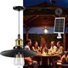 FabStyl Lampada Solare da Esterno Stile Retrò, 10 Livelli di Luminosità Regolabile, Lampada Solare per Giardino, Impermeabilità IP55, Perfetta per Gazebo, Patio, Giardini, Garage e Pollai