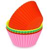 MoNiRo Stampo per muffin in silicone (colorato, 6)
