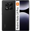 Xiaomi Redmi Note 14 Pro 12GB RAM+256GB ROM SmartPhone 6.67 pollici 120Hz 200MP Batteria 5500mAh 45W Wired Fast Charging, Nero（Con caricabatterie）