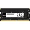 Lexar SODIMM DDR4 RAM 8 GB 3200 MHz, DRAM Memoria SODIMM 260-Pin per Laptop, SO-DIMM ad alte Prestazioni, Memoria per PC Laptop (LD4AS008G-B3200GSST)