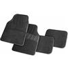 +PWR Car Parts Set di tappetini in gomma e moquette Capri Universali per auto.85% PVC riciclato e 15% Poliestere, dimensioni 64x44 cm / 44x33 cm. Antiscivolo. Proteggono il pavimento originale.