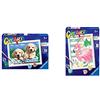 Ravensburger 28931 8 Creart Serie E Cani Retriever, Dipingere Con I Numeri, Gioco Creativo & 28929 5 Creart Serie E Fenicottero, Dipingere Con I Numeri, Gioco Creativo Per Bambine E Bambini