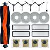 S YTALAND Ytaland Ricambi per aspirapolvere robot Xiaomi X20 Max/X20 Pro (1 spazzola principale, 4 spazzole laterali, 4 filtri Hepa, 4 sacchetti, 4 tamponi tergicristalli)