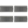 Bibemorol Filtro HEPA compatibile con Dreame X50 Ultra Complete/X50 Master/L50 Pro Ultra/S40 Enhanced Edition/X40 Pro Enhanced/X40 Plus, filtro di ricambio lavabile 4 pezzi