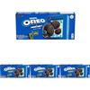 Oreo Original, Biscotti al Cacao Ripieni di Crema al Gusto Vaniglia, 220g (5 monoporzioni da 44g) (Confezione da 4)