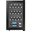 Haier Wine Bank 50 Serie 3 HWS31GG Cantinetta Vino, 31 Bottiglie, Antivibrazioni, App hOn, Luci LED, Vetro Anti-UV, Classe G, 49,9x45,5x83 cm, Nero