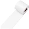 Decotalk Bordo Adesivo per Carta da Parati Bianco 7.6X600cm Bordi Pannelli Adesivi Bordo Adesivo per Pareti Striscia Adesiva Muro Decorativa Bianco PVC Plastica Vinile per Cucina Armadio Bordo Specchi