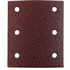 kwb 8180-24 5 pezzi Professional di carta vetrata (115 x 100 mm, perforato, grana taglia 240, per legno, metallo e colore, per swinger aderente con piastra portatore in velcro e sistema di aspirazione, pacchetto spar)