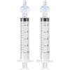 Blendura 2 PCS Siringa per Lavaggi Nasali Bambini 10 ml, Baby Doccia Nasale Sicuro e Confortevole, Irrigazione Nasale Riutilizzabile Portatile Aspiratore Nasale