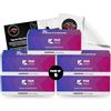 Clikoze Pacchetto di pellicole Kentmere 400 120 Black & White Film 12 EXP e Clikoze Camera Photography Tips Card & Camera Lens Cleaning Cloth