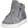 Richter Flora, Scarpe da Ginnastica Bambina, Silver Iron Candy, 26 EU