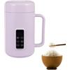 Lumiscent Pentola elettrica Portatile, Pentola Portatile | Pentola elettrica Portatile da 1000 ml - Fornello rapido Antiaderente per tagliatelle, Elettrico da Viaggio 500w per Pasta in Padella Shabu