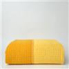 Vionara Home Copriletto Trapuntato Leggero Tinta Unita Bi-Colore, Trapuntino in Morbida Microfibra Double Face, Imbotittura 80gr/mq Primaverile - Estivo, Made in Italy (Oro, Matrimoniale)