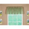 Today's Curtain Emelia - Mantovana in voile originale, 35,6 cm, con foglie polverose, 152,4 cm x 35,6 cm