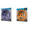 D'Addario EXL115 Set di Corde Rivestite in Nickel per Chitarra Elettrica, Medium, 11-49 & Exl110Bt Set Corde Elettrica Exl