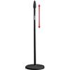 Gator Frameworks - Asta microfonica con base rotonda da 25 (GFW-MIC-1000)
