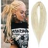Generic 15 Fili Double Ended Dreadlocks Estensioni 20 Bionda Morbido Sintetico Faux Dreads Reggae Crochet Trecciato Dread Estensioni 613#