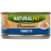 NaturalPet Premium Cat Adult umido in gelatina 70 gr - tonnetto - 1° ORDINE? scegli lo sconto BZR5 / BZR20 + 200 punti fedeltà