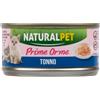 NaturalPet Prime Orme Kitten umido morbido 70 gr - tonno - Confezione da 6 pezzi - 1° ORDINE? scegli lo sconto BZR5 / BZR20 + 200 punti fedeltà