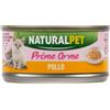 NaturalPet Prime Orme Kitten umido morbido 70 gr - pollo - Confezione da 6 pezzi - 1° ORDINE? scegli lo sconto BZR5 / BZR20 + 200 punti fedeltà