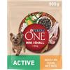 PURINA One Mini/Small Active Cibo Secco per Cani di Piccola Taglia, Ricco di Pollo e Riso, Confezione da 8 (8 x 800 g)