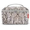 reisenthel beautycase - Beauty case quadrato, organizzatore bagagli, Snake Sand, taglia unica