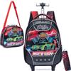 HTgroce Zaino Trolley 3 in 1 per Scuola Elementare - Bambino e Ragazzi