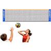 Generico Net di badminton portatile, rete di tennis portatile - Rete portatile regolabile in altezza per bambini,Accessorio per tennis Court, mesh di allenamento per il fitness sportivo per uso esterno interno