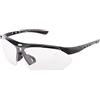 SEIWEI Occhiali da sole polarizzati per esterni, anti riflesso UV400, occhiali da sole di sicurezza unisex per corsa, golf, ciclismo, trasparente