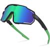 Aullwyr Occhiali da Sole Bambino 6-15 Anni Protezione UV400 Occhiali Polarizzati Ciclismo Bici Sportivi Running per Bambini Ragazzi Ragazze