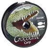Jaxon Crocodile Carp Lenza monofilo per pesca alla carpa, 600 m, bobina da 0,25 - 0,35 mm, Dunkelbraun, 0,25mm / 12kg
