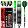 RED DRAGON Tiitan 2 - Set di Freccette Professionali in tungsteno da 40 Grammi con Alette e aste in nitrotech (steli)