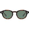 CHARRO 100 Sunglasses, Tartaruga-Verde, 47 Unisex