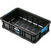 Högert Technik - Cassetta Porta Attrezzi Bassa, Porta Utensili da Lavoro, Portata fino a 50 kg, Pratica e Spaziosa, Robuste Chiusure in ABS, Struttura Modulare - HT7G511