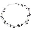 Treasure Bay Elegante Collana di Perle d'Acqua Dolce Naturali Gioielli di Perle Collana per Donne Signore e Ragazze, one size, Perla, Perla