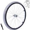 Generic Ruote per Carrozzina Disabili Posteriore 20/22/24 Pollici Pneumatici Antiscivolo per Sedia a Rotelle Apertura 1.2cm Larghezza Asse 5.5cm per Sedie a Rotelle Disabili(24 * 13/8 Gray)