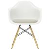 Vitra - Poltrona Eames Plastic Armchair - Bianco - Schiuma di poliuretano - Designer Charles & Ray Eames