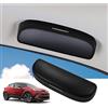 GAFAT GGAFAT Compatibile con Toyota C-HR RAV4 Yaris Cross Corolla Cross Camry Rise 2019-2025 2026/ Daihatsu Rocky Taft Tafuto Custodia Occhiali da Sole, Accessori Organizer Vano Portaoggetti (Nero)