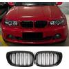 Hengjiayao Griglia Paraurti Anteriore per BMW 3er E46 2 porte LCI Facelift Griglia Serie 3 Nero Lucido 2002 2003 2004 2005 (non adatta per 4 porte)(For 3er E46 2D 2002-2005 LCI)