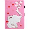 WINSKY 10 inch Tablet Case Custodia - Custodia universale in pelle Custodia Folio Cover Compatible with Fire HD 10, Compatible with Galaxy Tab E 9.6 / Tab A 10.1