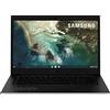 Samsung Chromebook Galaxy Go Intel� Celeron� N N4500 35,6 cm [14] HD 4 GB LPDDR4x-SDRAM 32 GB eMMC Wi-Fi 6 [802.11ax] ChromeOS Argento (^CHROMEBOOK GO 14' CEL N4500 4G/64G) - Versione UK