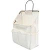 DecorDwell Borsa Portaoggetti da Parete, Tasche Organizzatore da Appendere, Organizer da Appendere con Tasche, Porta Organizer Appeso Tasca in Tessuto di Lino e Cotone Impermeabile per Camera, Cucina, Bagno