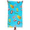 SYTTNUM Telo Mare Microfibra 70x150cm Animali Colorati Asciugatura Rapida Antisabbia Morbido Compatto Adulti Bambini Viaggio Piscina Spiaggia Yoga Campeggio Coperta Estiva