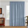 PONY DANCE Tende per Interni con Fettuccia Oscurante Tende Moderne per Soggiorno Curtain Termica Isolante per Camera da Letto 1 Pezzo 300x245 CM, Blu Vintage