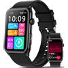 Marsyu 2025 Smartwatch Uomo ECG/HRV/Lipidi/Acido Urico/BMI/Sonno,1.57𝐆li𝐜𝐞𝐦𝐢𝐚 Orologio Donna Fitness con Ciclo Mestruale,24h Pressione sanguigna/Temperatura Corporea/Cardiofrequenzimetro Smartband